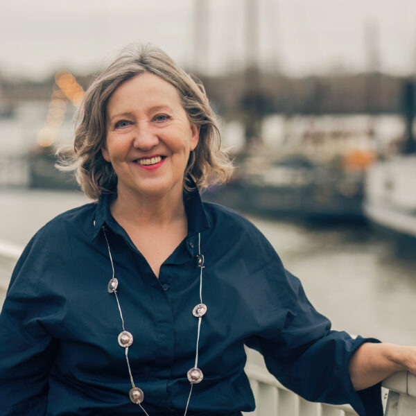 Profile shot for Patricia Brown MBE Hon FRIBA